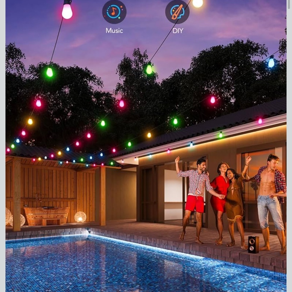 Govee LED Bulb String Lights - Picture 2 of 8